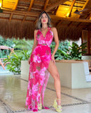 V164-R VESTIDO DIOSA DEGRADO ROSA