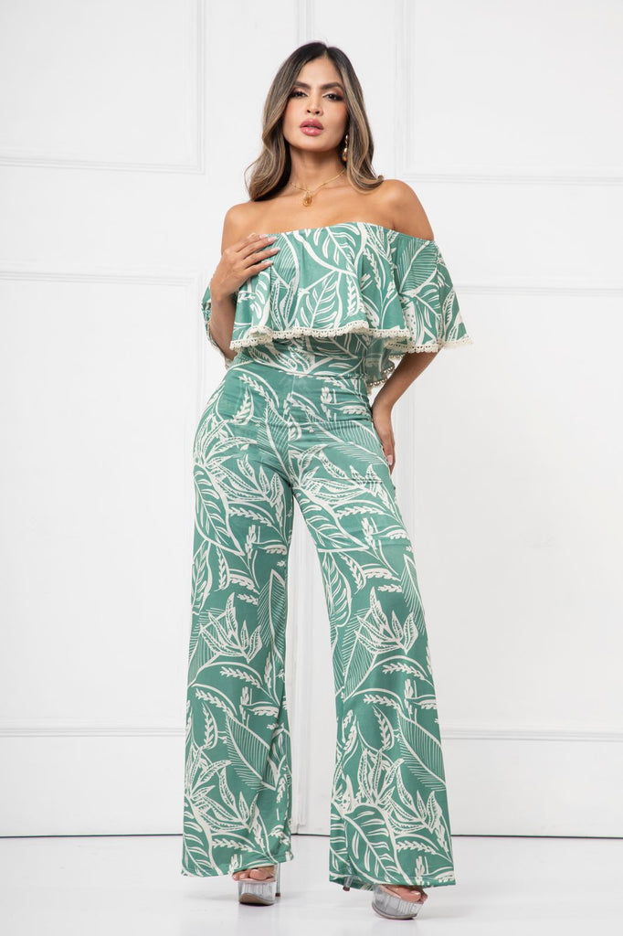 V-734 ENTERIZO CAMPESINO ESTAMPADO